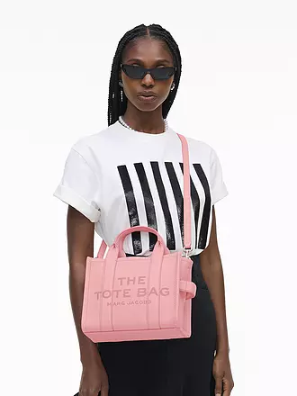 MARC JACOBS | Sac en cuir - Cabas THE SMALL TOTE LEATHER | rosa